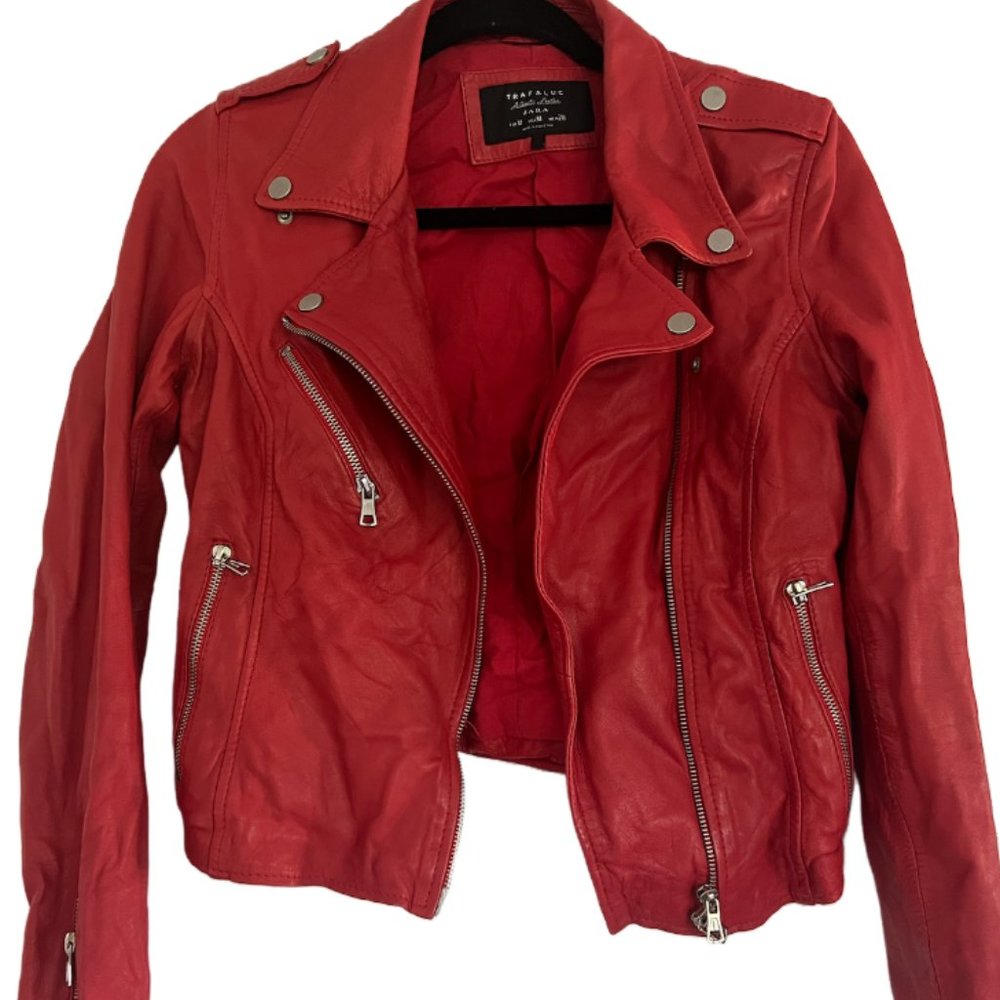 Zara Authentic Leather Jacket
